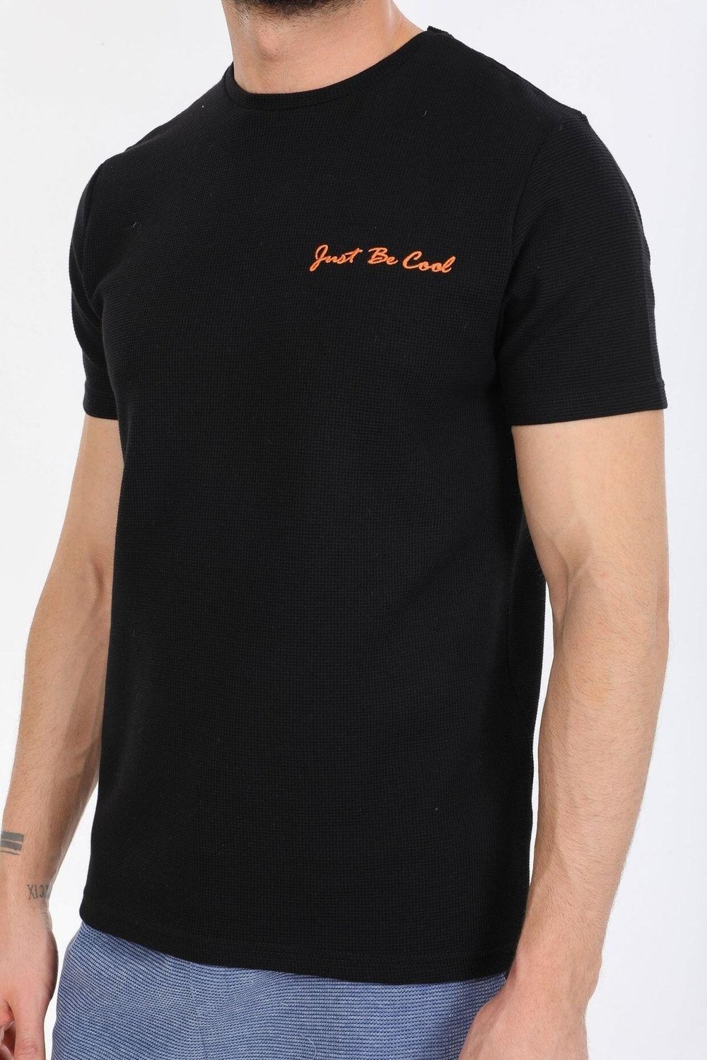 Just Be Cool Yazılı T-shirt