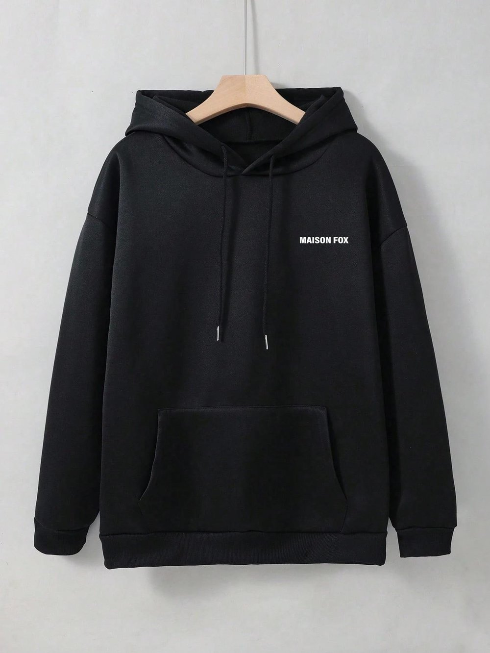Oversize Geniş Kesim  Kapüşonlu Sweatshirt – GTA San Andreas Kapak Tasarımlı Siyah Hoodie