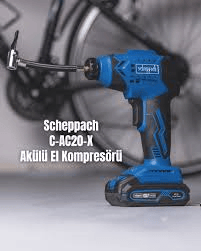 Scheppach C-AC20-X Akülü El Kompresörü 