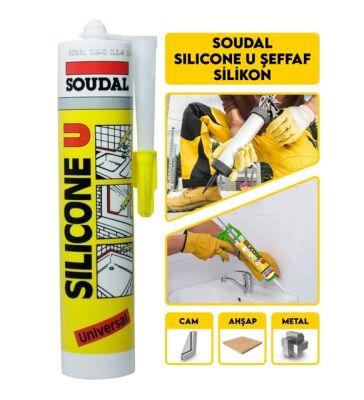 Soudal U Şeffaf Silikon (280 GR)