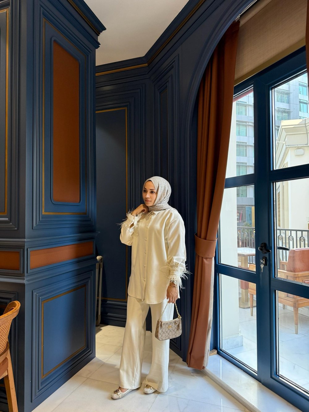 Otriş Lady Takım | Krem