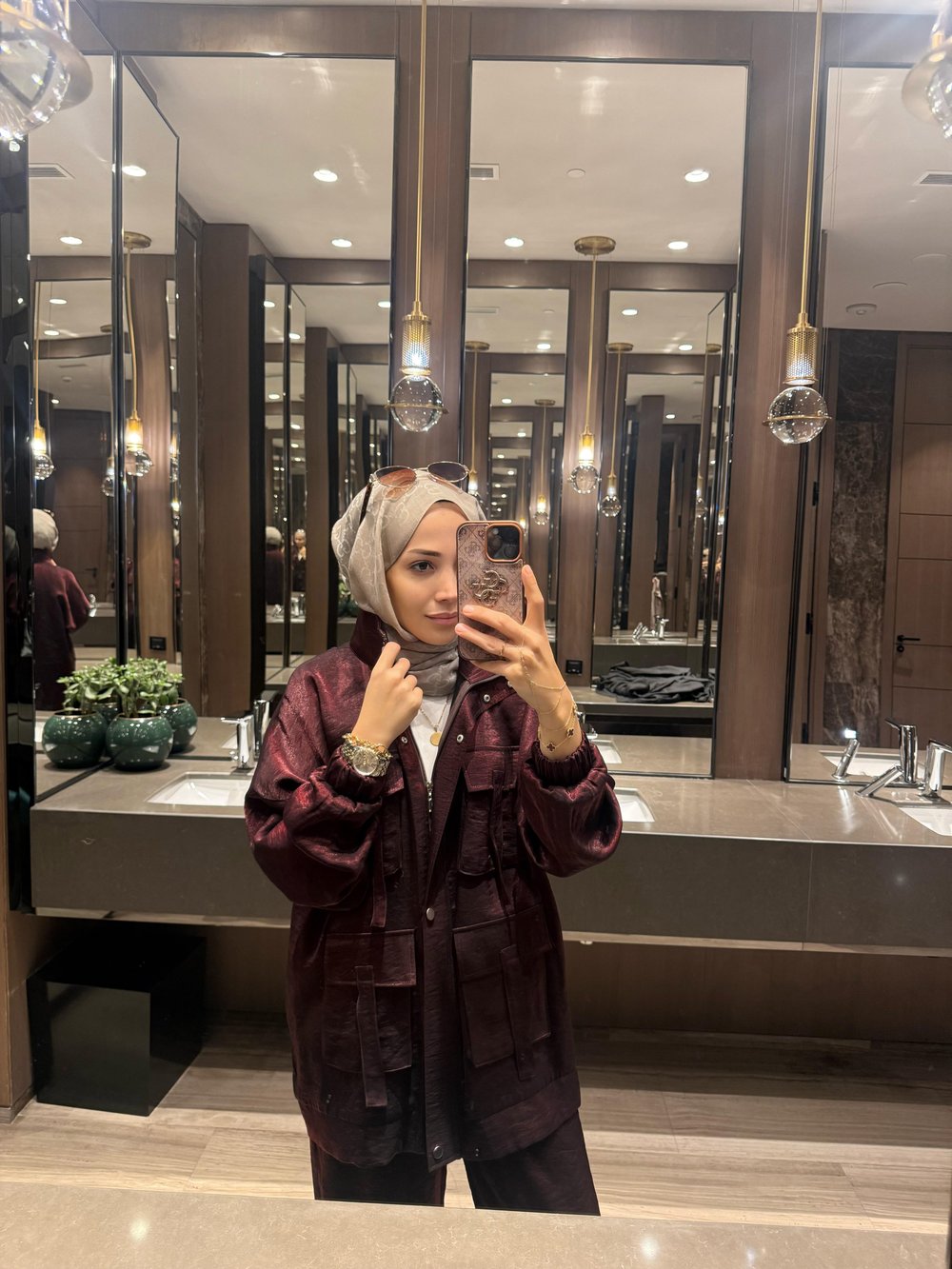 Zena ithal tasarım takım Bordo