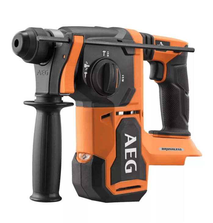 AEG BBH 18BL2-502C 18V 2x5.0Ah Çift Akülü Kömürsüz Kırıcı Delici Hilti