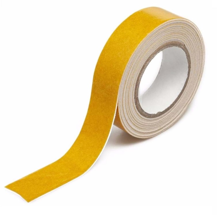 AKBANT Çift Taraflı Köpük Bant 18 mm x 2 mt - Profesyonel Güçlü Montaj ve Sabitleme Bandı