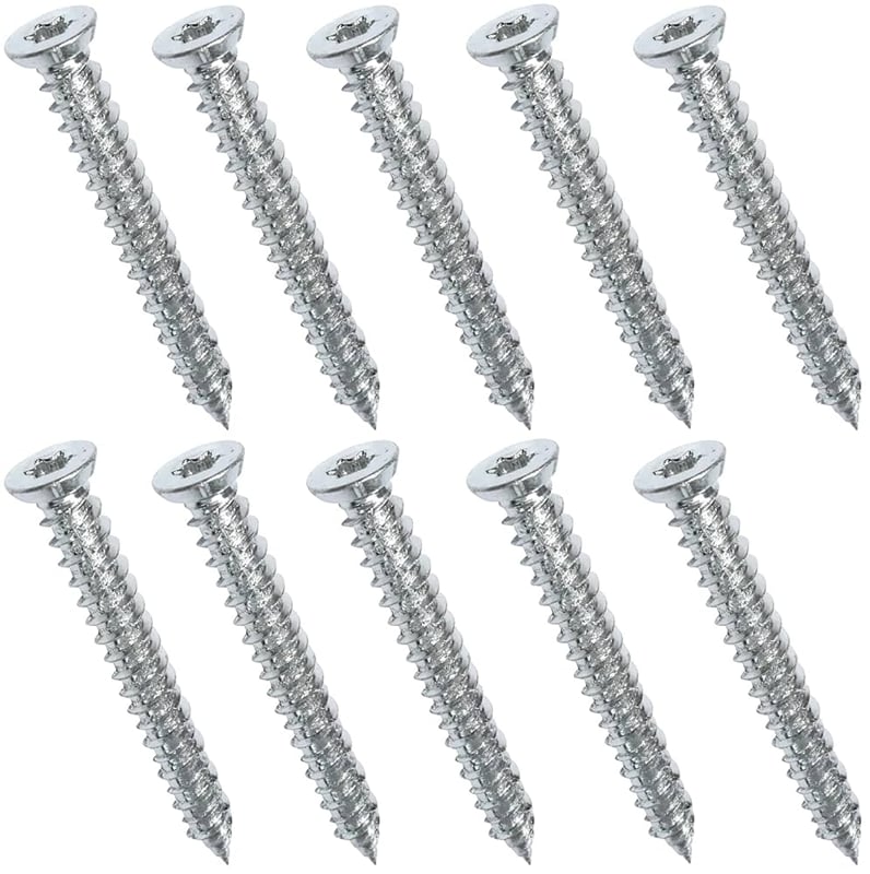AKDENİZ Buldex Vida 7.5x60 mm 100lü Paket - Profesyonel Çinko Kaplı Dübelsiz Beton Vidası, Yüksek Tork Mukavemetli Şantiye Tipi Havşalı Kasa Tipi Buldex Vida
