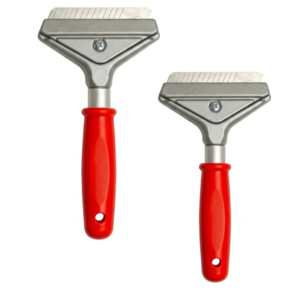 ARSTECH Alüminyum Kazıma Bıçağı 28 CM - Profesyonel Boya, Harç, Silikon ve Duvar Temizleme Raspası