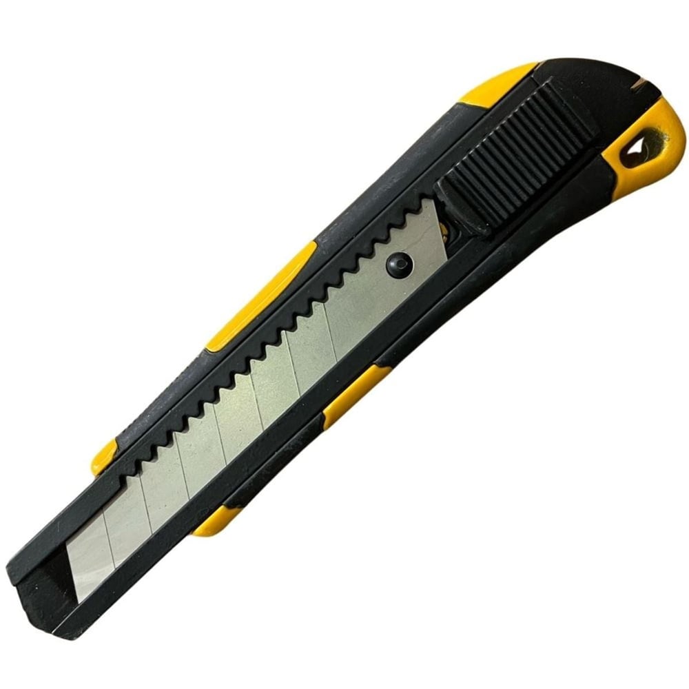 ARSTECH ARS100204 Metal Gövdeli Maket Bıçağı 18 MM (5117) - Ağır Hizmet Tipi Profesyonel Otomatik Kilitli Falçata