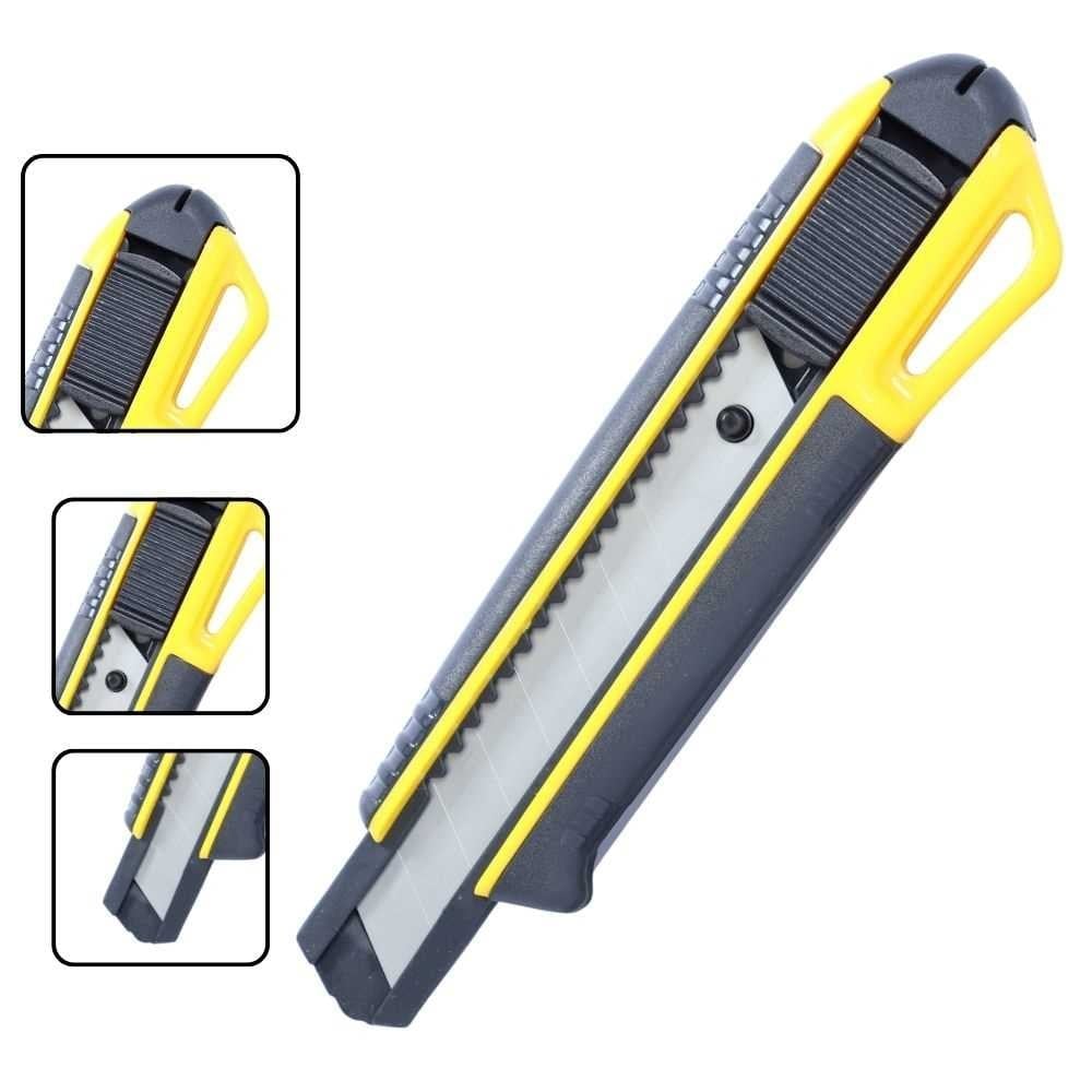 ARSTECH ARS100301 Yedek Bıçak Hazneli Maket Bıçağı 18 MM (5101) - Otomatik Şarjlı Ağır Hizmet Tipi Falçata