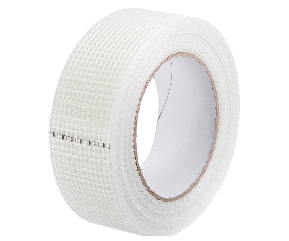ARSTECH Derz Bandı 50 mm x 90 mt - Profesyonel Kendinden Yapışkanlı Fileli Alçıpan Çatlak Önleyici File Bant