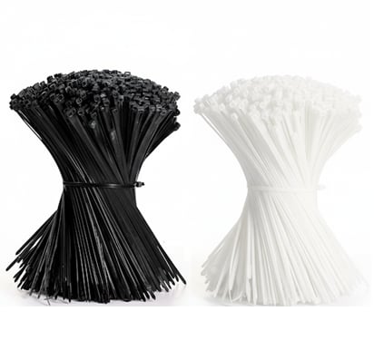 ARSTECH Kablo Bağı Cırt Kelepçe Siyah 3.6x250 mm - Profesyonel UV Dayanımlı Kalın Plastik Kablo Bağı, Yüksek Kilit Mukavemetli Şantiye Tipi Siyah Cırt Kelepçe