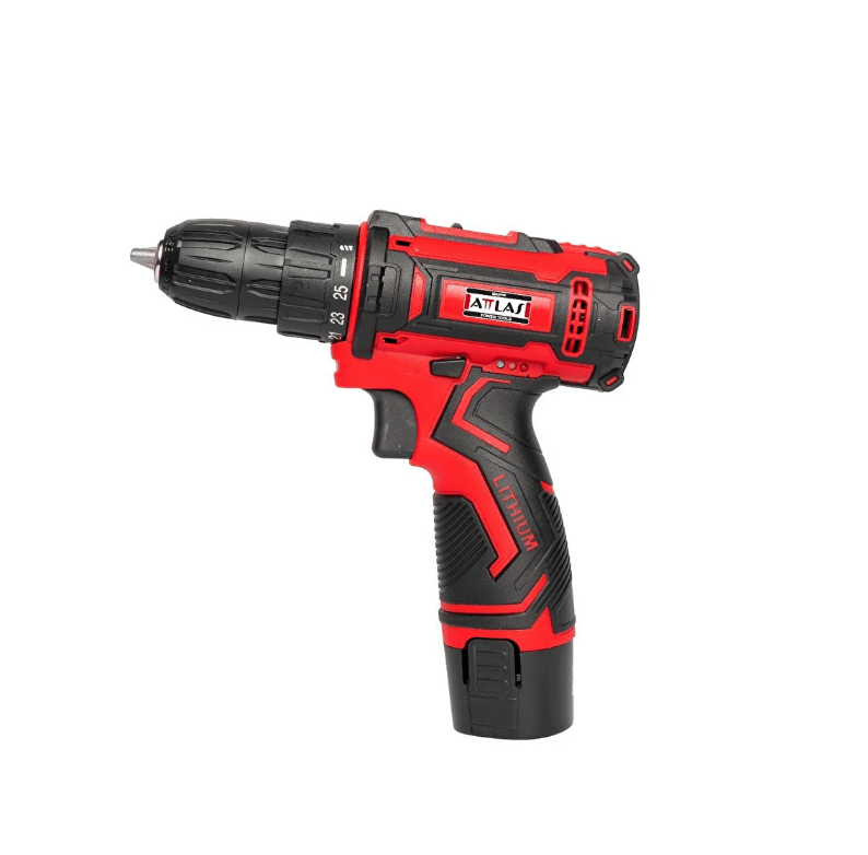 ATTLAS Eco 12V CDD-202C 2x2.0Ah Çift Akülü Matkap Vidalama (A0104086)