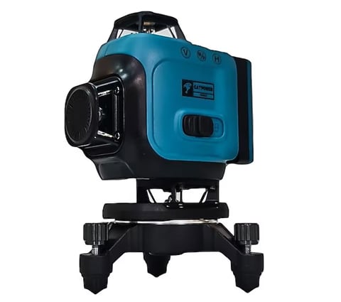 CATPOWER 351 Akülü Lazer Hizalama Şakül 4D - 16 Çizgili 360 Derece Yeşil Lazer Terazi Uzaktan Kumandalı Set