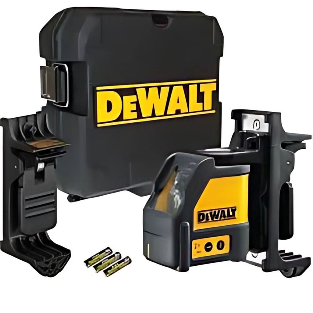 DEWALT DW088K Çapraz Çizgi Yatay Dikey Lazer Distomat - Profesyonel Otomatik Hizalamalı Kırmızı Çizgi Lazer Terazi