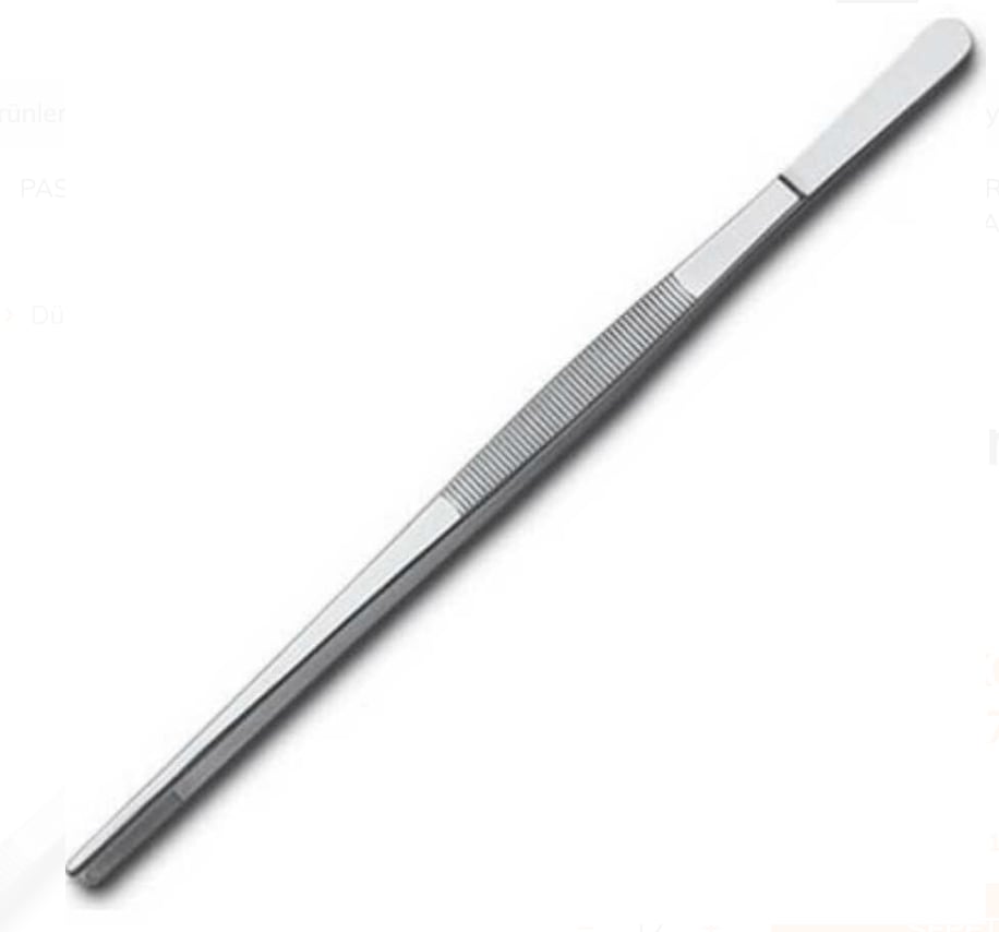 EPINOX DDC-25 Düz Dekor Cımbızı 25 cm – Profesyonel Paslanmaz Sunum ve Şef Cımbızı