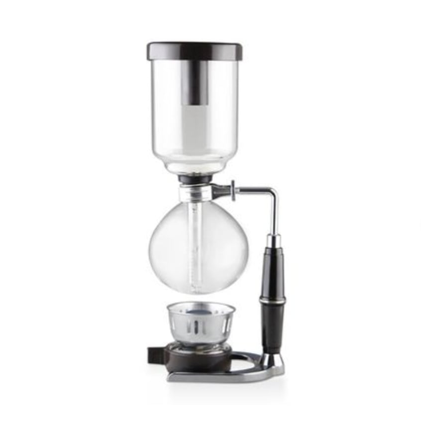 EPINOX Sifon Kahve Demleme Ekipmanı (3 Bardak) SFN-3 - Profesyonel Isıya Dayanıklı Borosilikat Cam Syphon Kahve Makinesi
