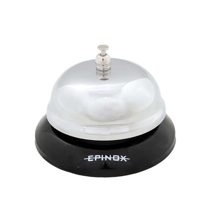 EPINOX ZL-06 Paslanmaz Resepsiyon Zili – Profesyonel Masa Üstü Çağrı ve Servis Zili