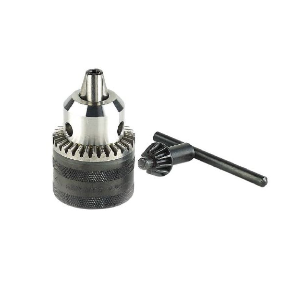 I-ZET 1.5-13 mm 1/2''-20 Anahtarlı Mandren - Profesyonel Seri Darbeli Matkap Uyumlu Çelik Mandren, Standart Mil Geçme Yedek Matkap Başlığı