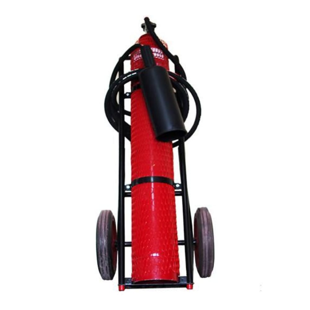 I-ZET 30 KG Tekerlekli Arabalı Karbondioksitli (CO2) Yangın Söndürme Cihazı - Ağır Hizmet Tipi Yangın Tüpü