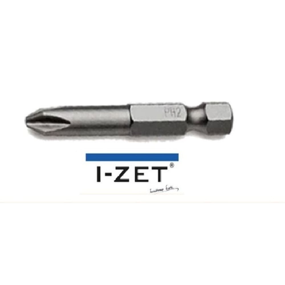 I-ZET Bits Uç PH2x75 - Profesyonel S2 Çelik Mıknatıslı Uzun Yıldız Tornavida Ucu