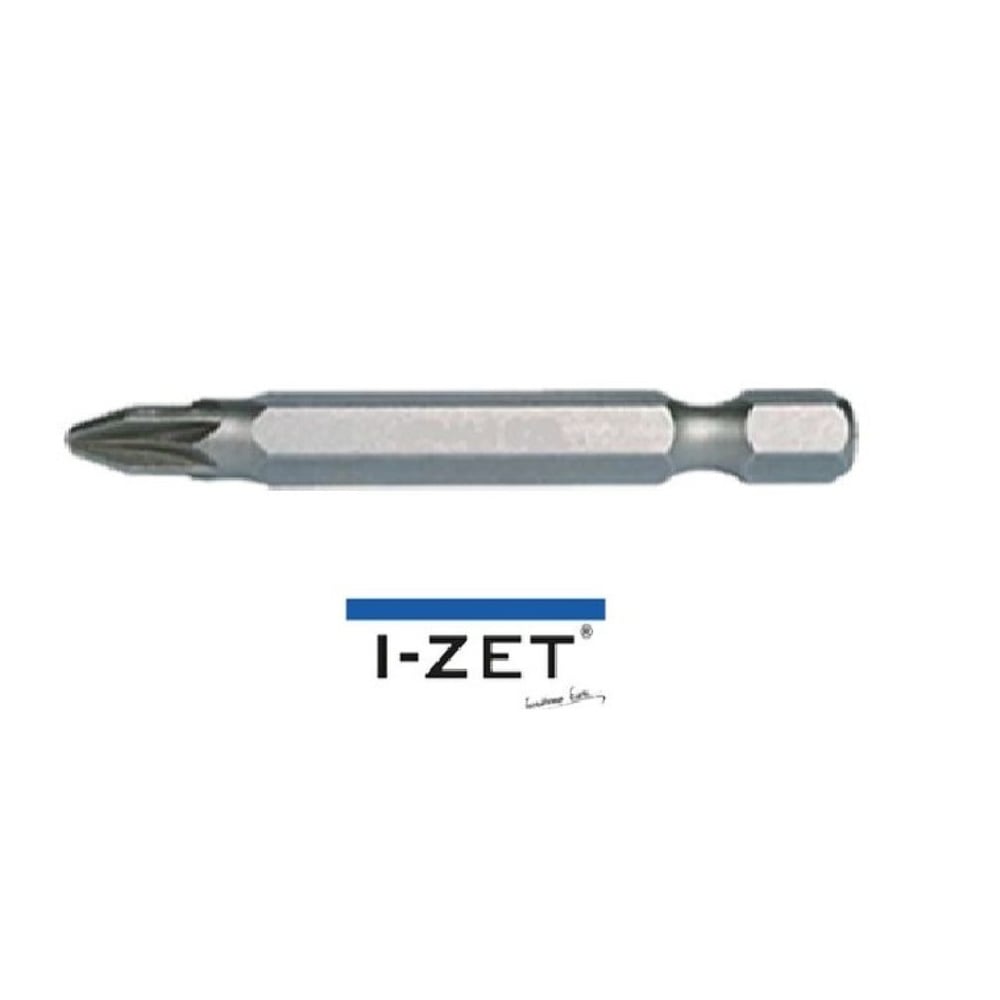 I-ZET Bits Uç PZ2x100 - Profesyonel S2 Çelik Mıknatıslı Ekstra Uzun Pozidriv Vidalama Ucu