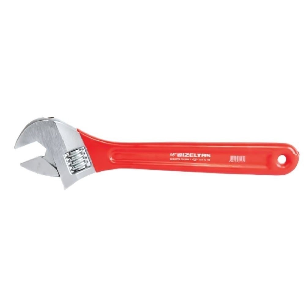İZELTAŞ 0600011010 Kurbağacık Anahtar 260 mm 10 - Endüstriyel Tesisat ve Ağır Hizmet Tipi Krom Vanadyum Ayarlı Somun Anahtarı