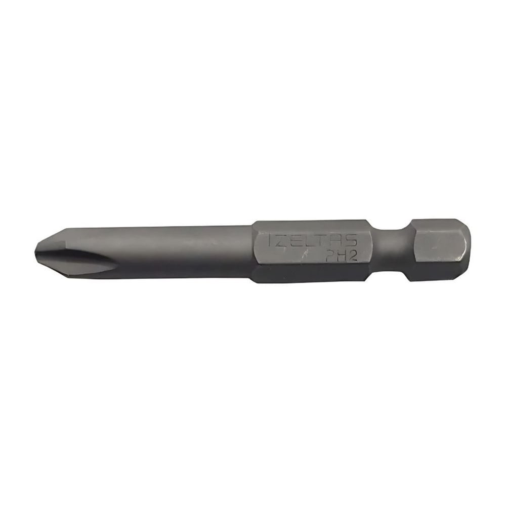 İZELTAŞ 4820210012 PH2x50 mm Yıldız Bits Uç – Profesyonel Vidalama Ucu