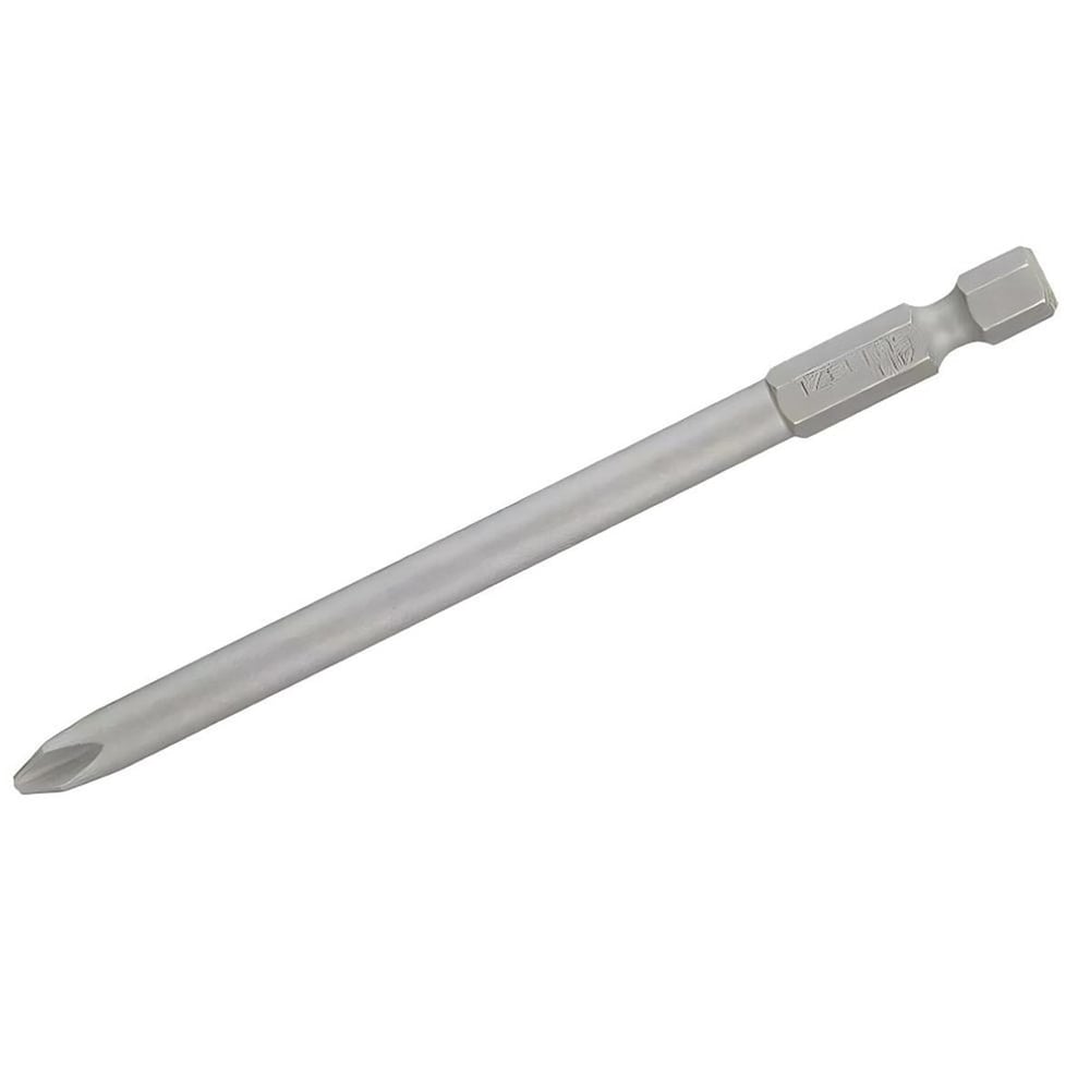 İZELTAŞ 4870211002 PH2x100 mm Yıldız Bits Uç – Profesyonel Uzun Vidalama Ucu