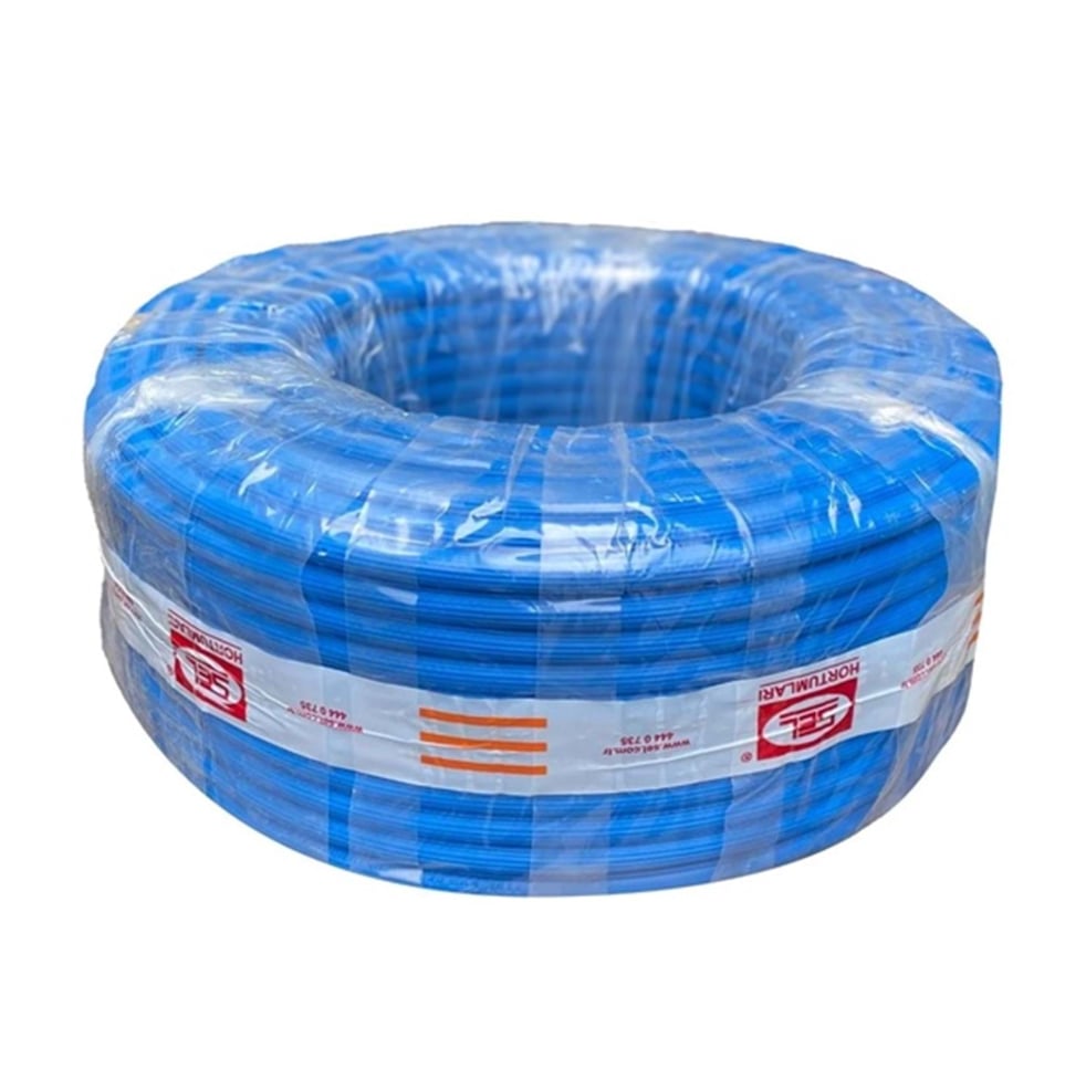 SEL 10 mm Thermo Mavi Hava Hortumu - Profesyonel Isıya ve Basınca Dayanıklı Termoplastik Hava Hortumu, Sanayi Tipi Pnömatik Tesisat Hortumu