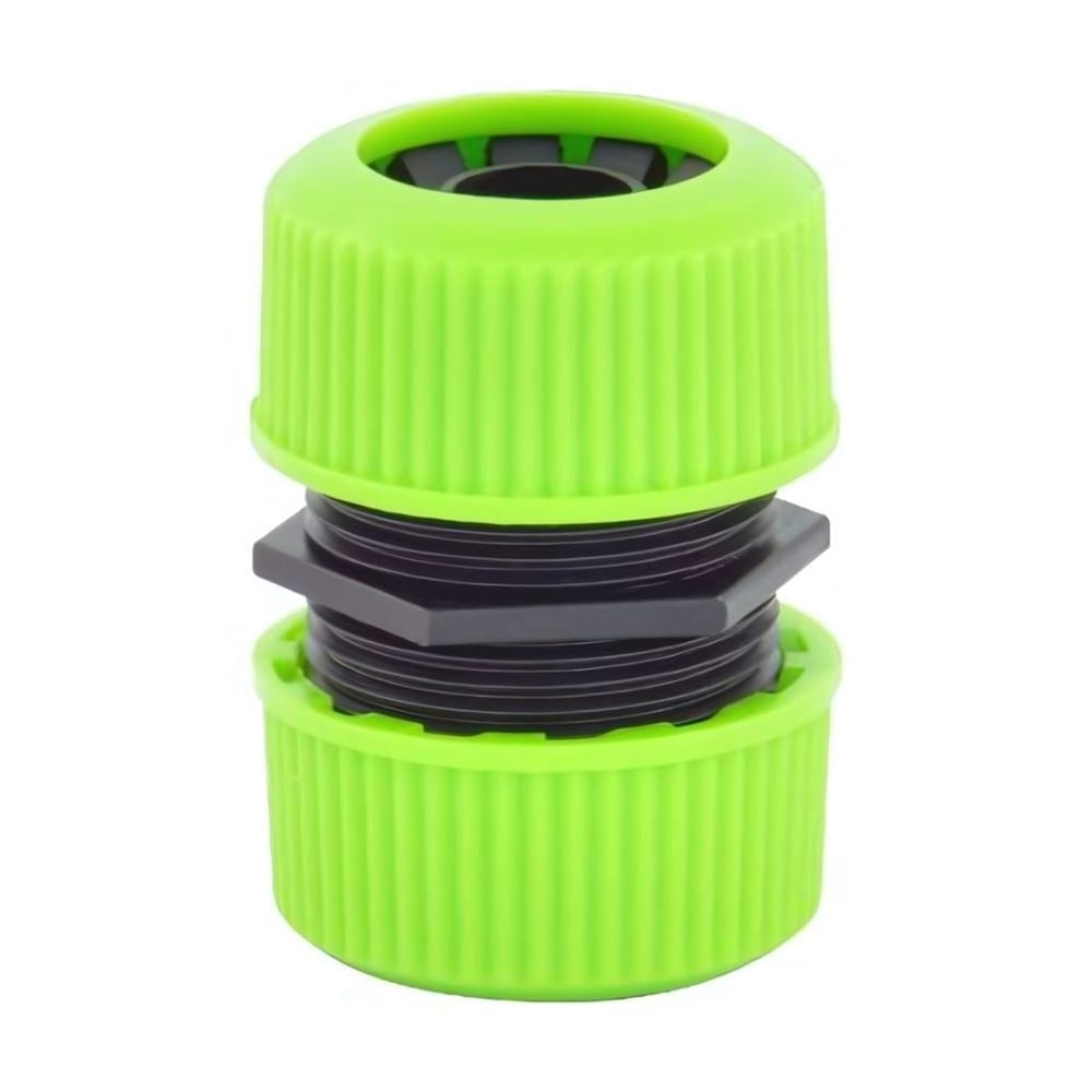 SPRING GARDEN 507910 Hortum Eki Adaptörü 1/2'' - Profesyonel Sızdırmaz Şantiye, Sera ve Bahçe İki Yönlü Çift Taraf Dişi Kaplin Bağlantı Rekoru