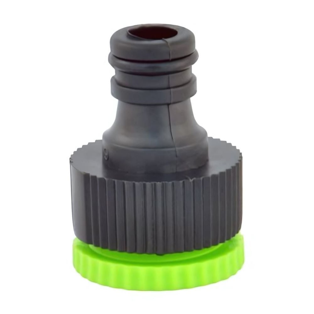 SPRING GARDEN 507920 Musluk Adaptörü 1/2''-3/4'' - Profesyonel Sızdırmaz Şantiye, Sera ve Bahçe İçi Redüksiyonlu Dişli Musluk Bağlantı Rakoru