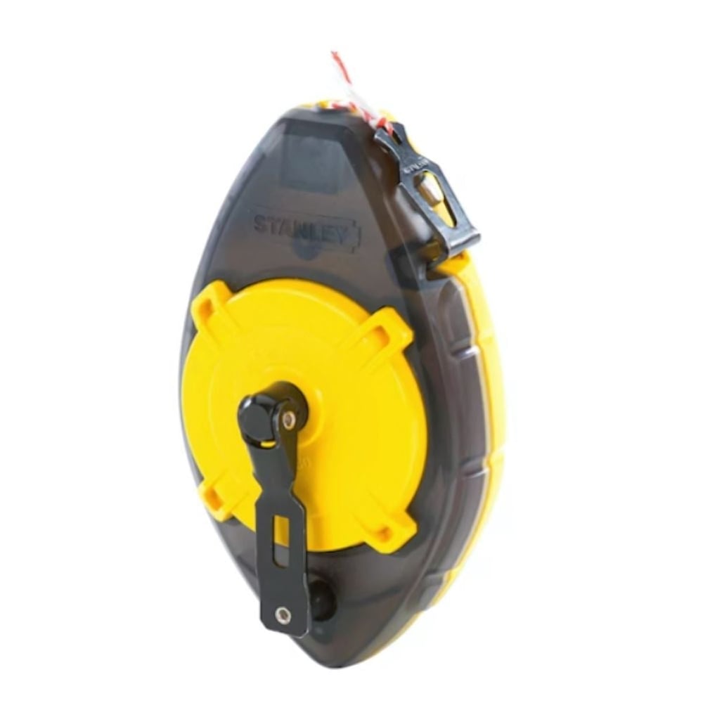 STANLEY 0-47-460 Power Winder Çizim-Çırpı İpi 30 Metre - 3.5 Kat Hızlı Geri Sarma Mekanizmalı Profesyonel Çırpı İpi