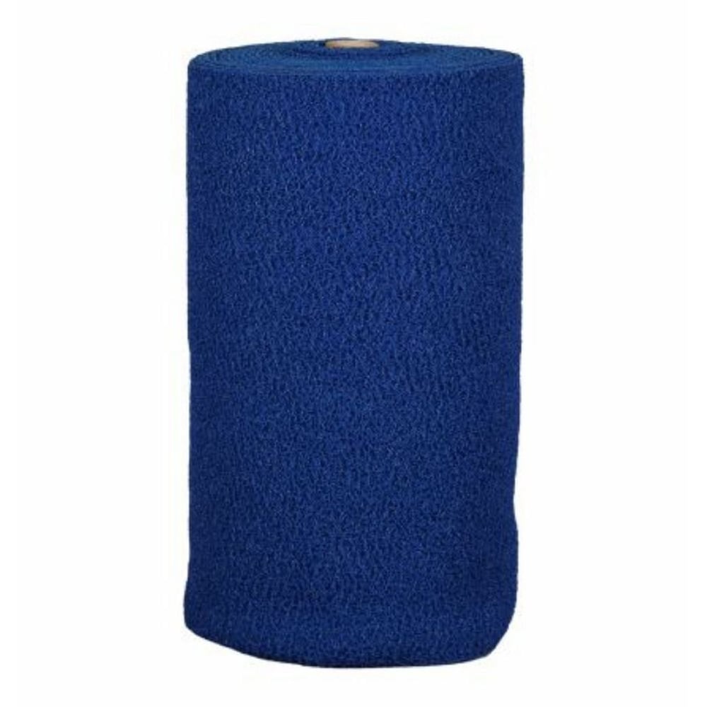 WALKMATS Kıvırcık Paspas Mavi 12 mm 100 cm 20 m² - Profesyonel Kalın Şantiye, Bina, İş Yeri Girişi ve Kaymaz Zemin Kaplama Rulosu