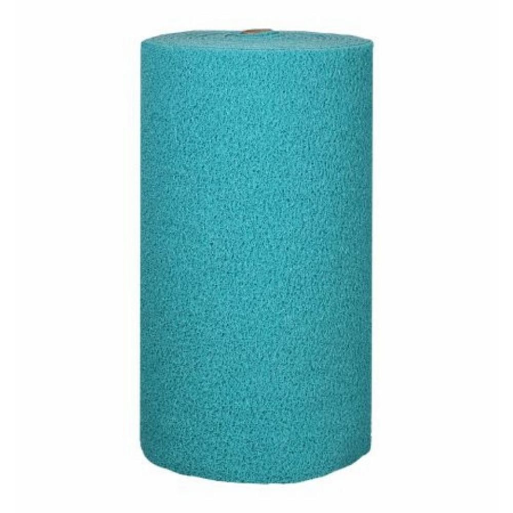 WALKMATS Kıvırcık Paspas Turkuaz 12 mm 100 cm 20 m² - Profesyonel Kalın Şantiye, Bina, İş Yeri Girişi ve Kaymaz Zemin Kaplama Rulosu