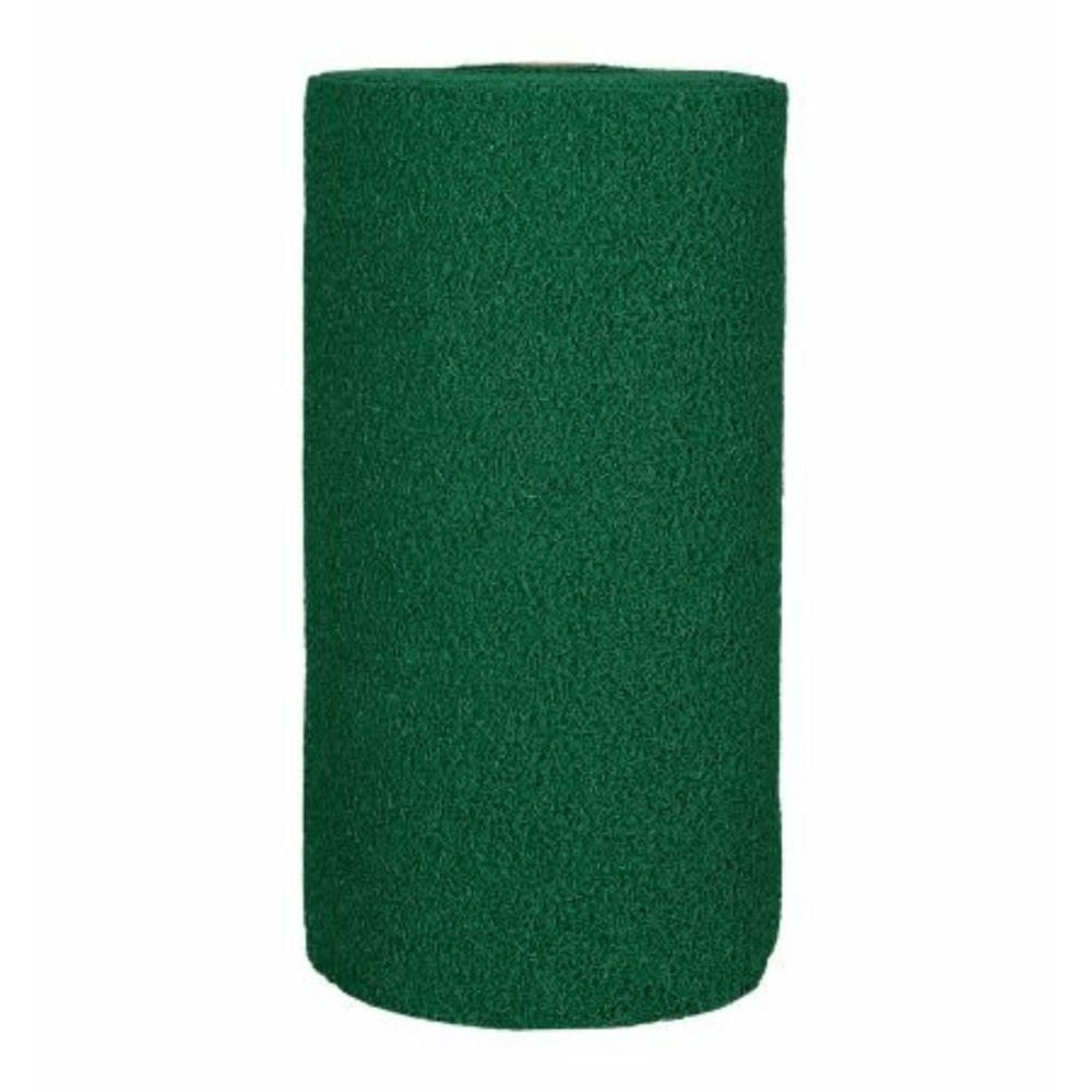 WALKMATS Kıvırcık Paspas Yeşil 12 mm 100 cm 20 m² - Profesyonel Kalın Şantiye, Bina, İş Yeri Girişi ve Kaymaz Zemin Kaplama Rulosu