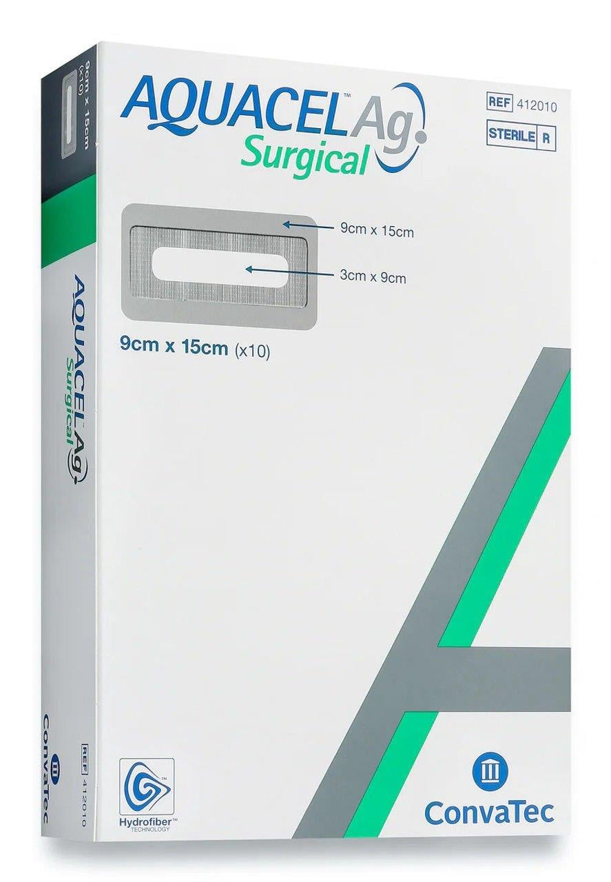 Aquacel Ag Surgical 9 x 15 cm