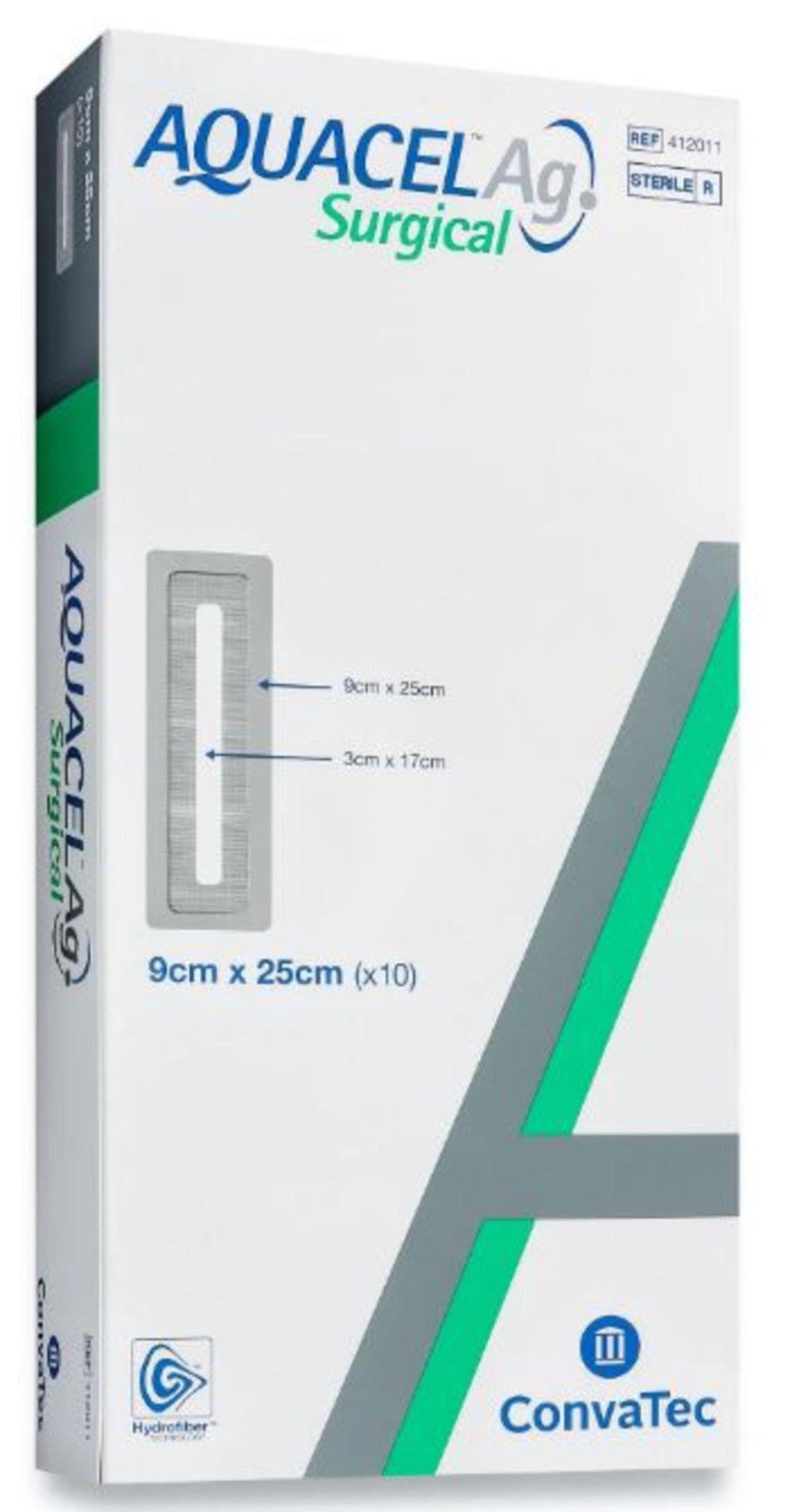 Aquacel Ag Surgical 9 x 25 cm