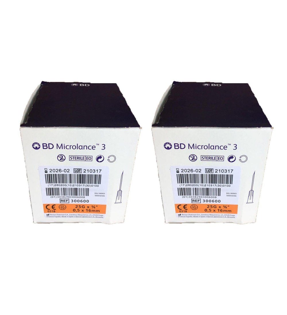 Bd 300600 Microlance İğne 25GX16MM Turuncu 1kutu