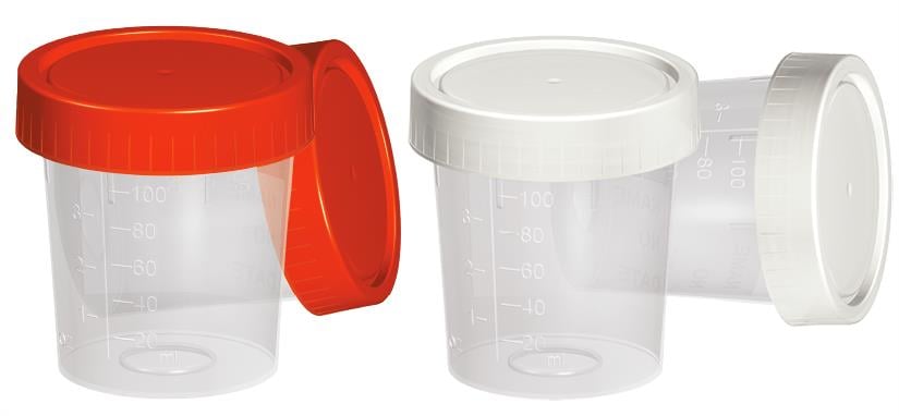 FıratMed Steril İdrar Kabı Aseptik-Numune Kabı 100 ml 50 Adet