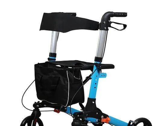 Fuhassan Fh09 Alüminyum Katlanabilir Lüks Rollator Yürüteç Walker