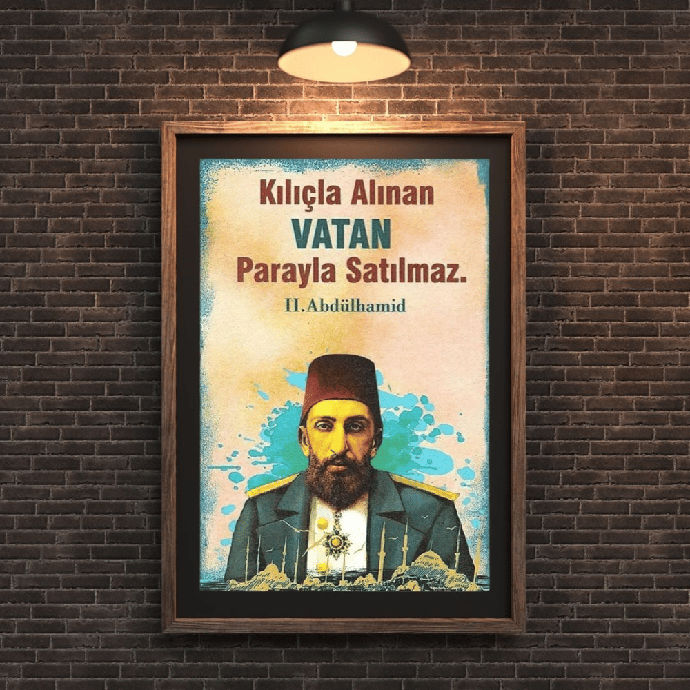 30x20 cm Abdulhamid Han