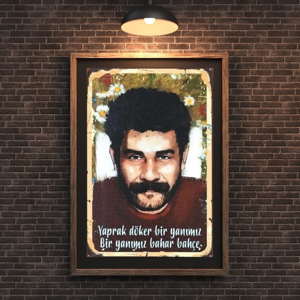 30x20 cm Ahmet Kaya Tablo 2