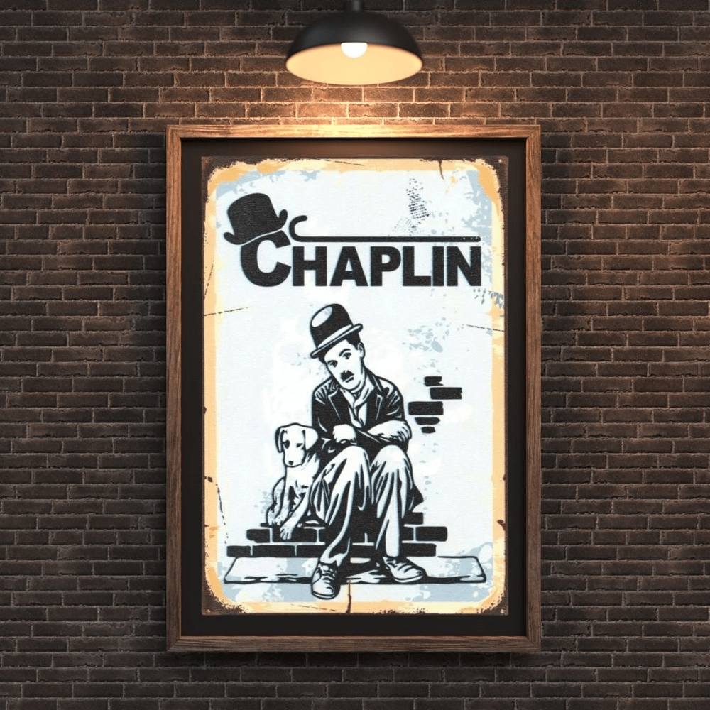 30x20 cm Charlie Chaplin 4