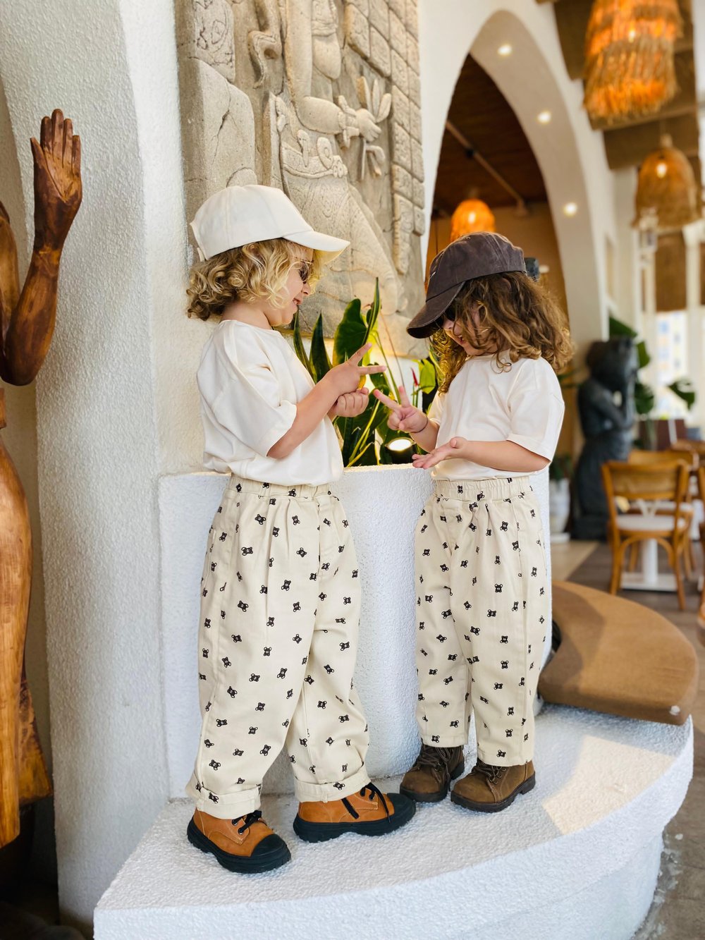 Bear Bej Baloon Jeans 