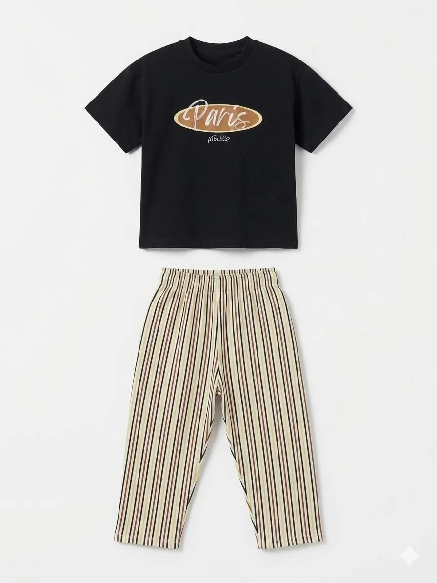 Laciel Paris Çizgili Set