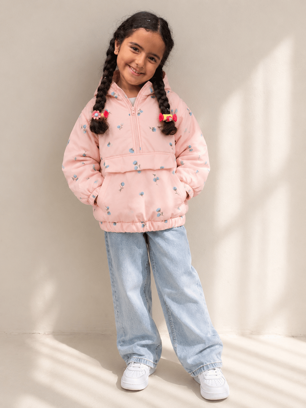 Laciel Paris Pembe Çicekli Mont