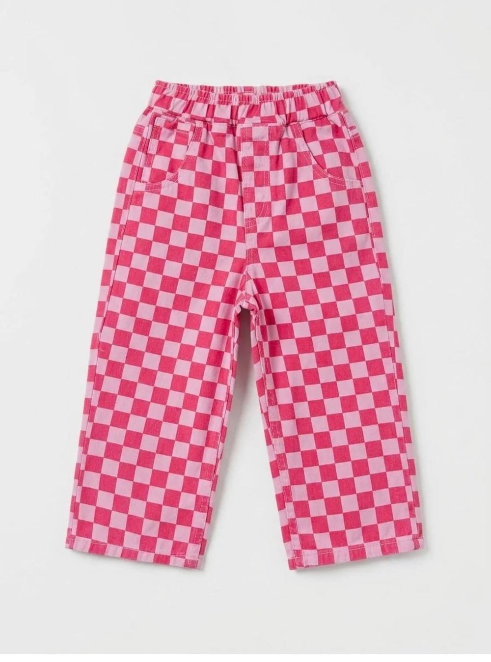 Laciel Paris Pembe Damalı Jeans 