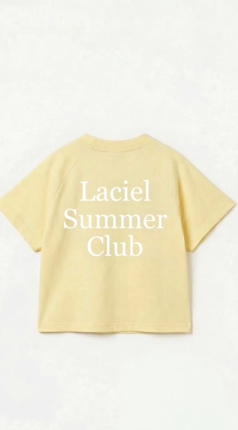 Laciel Paris Summer Clup Crop Sarı