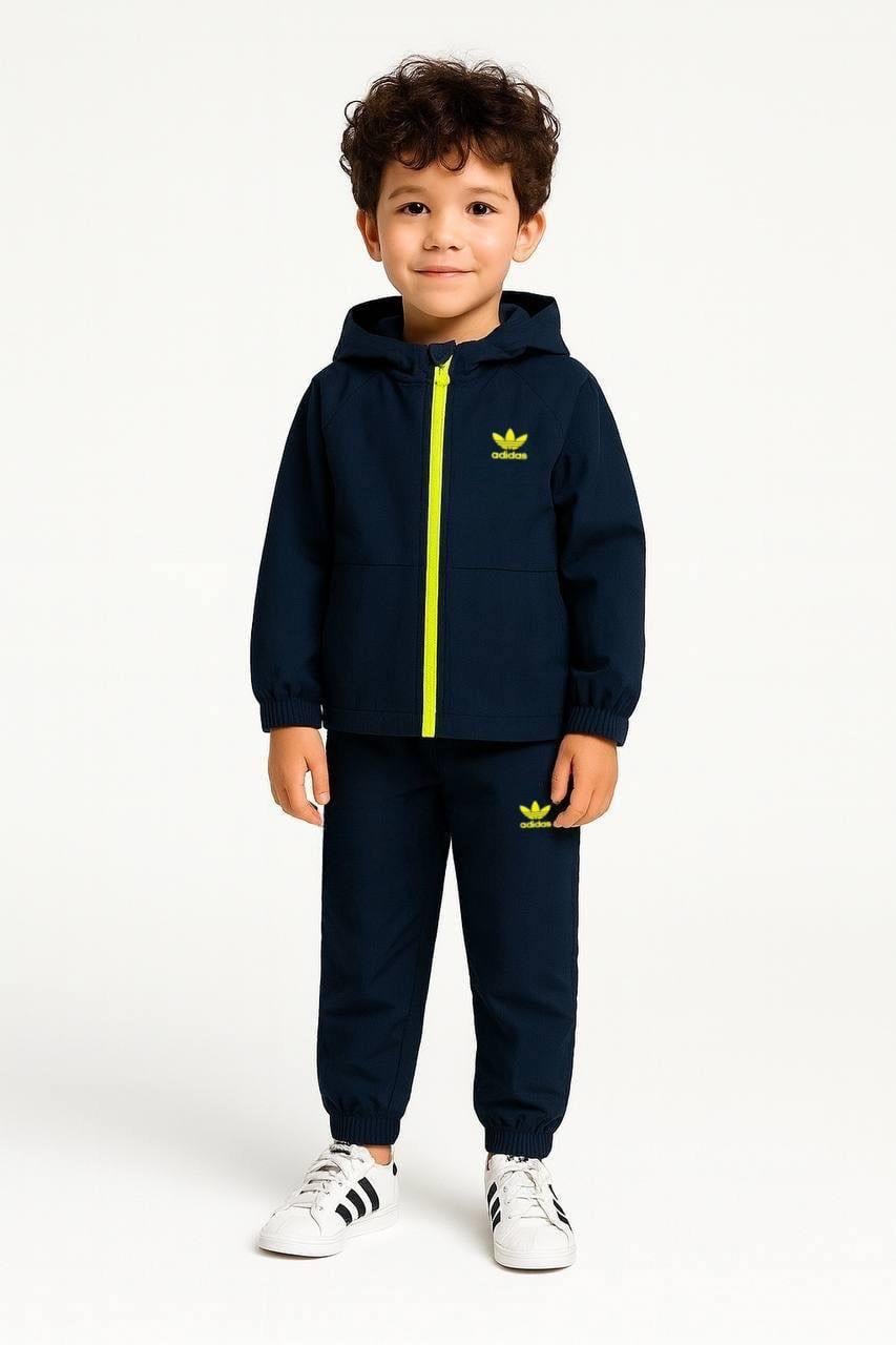 Unisex Su Geçirmez Astarlı Pantolon Yağmurluk Takım Lacivert Renk 