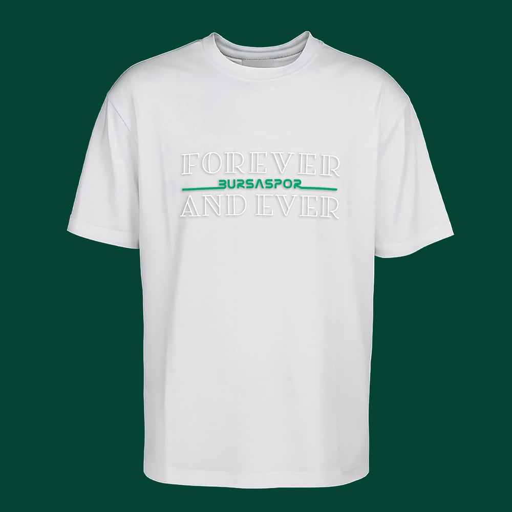 T-SHIRT FOREVER BURSASPOR BEYAZ