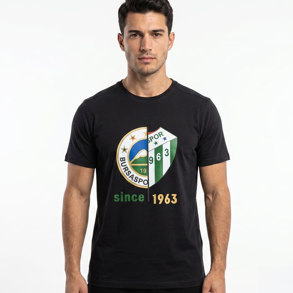 T-SHIRT GOLD SİNCE ARMA1963 SİYAH 2026